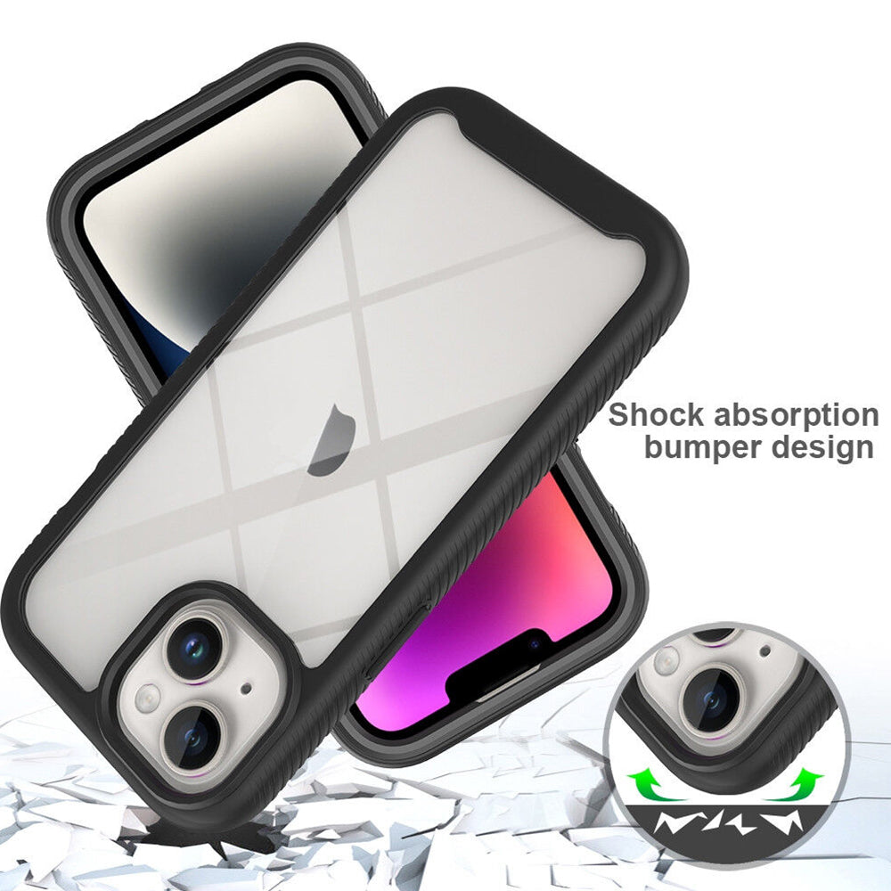 Θήκη για Apple iPhone 15 Plus, Techsuit, Defense360 Pro, Μαύρη