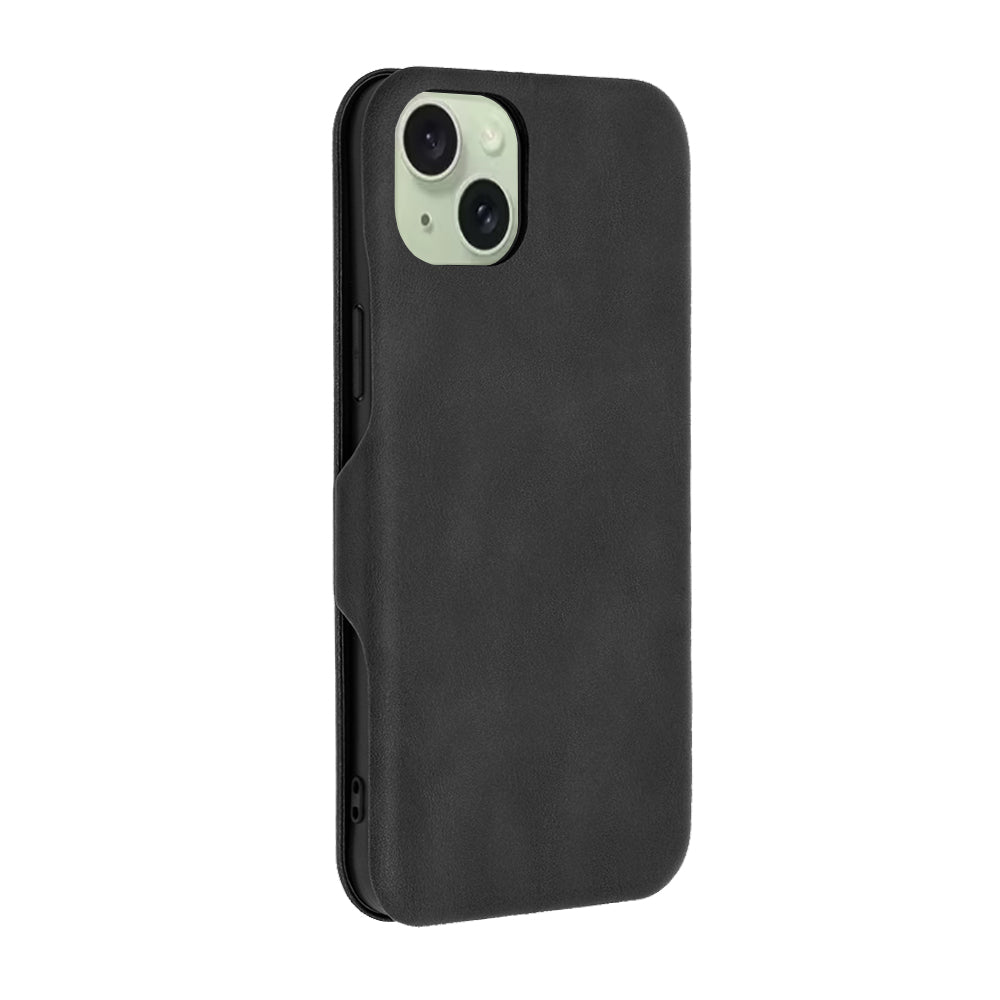 Θήκη για Apple iPhone 15 Plus, Techsuit, Safe Wallet Plus, Μαύρη