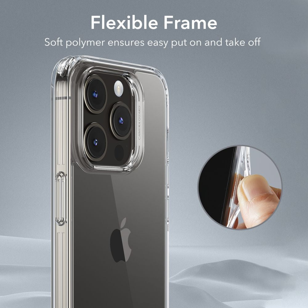 Θήκη για Apple iPhone 15 Pro, ESR, Ice Shield, Διαφανής