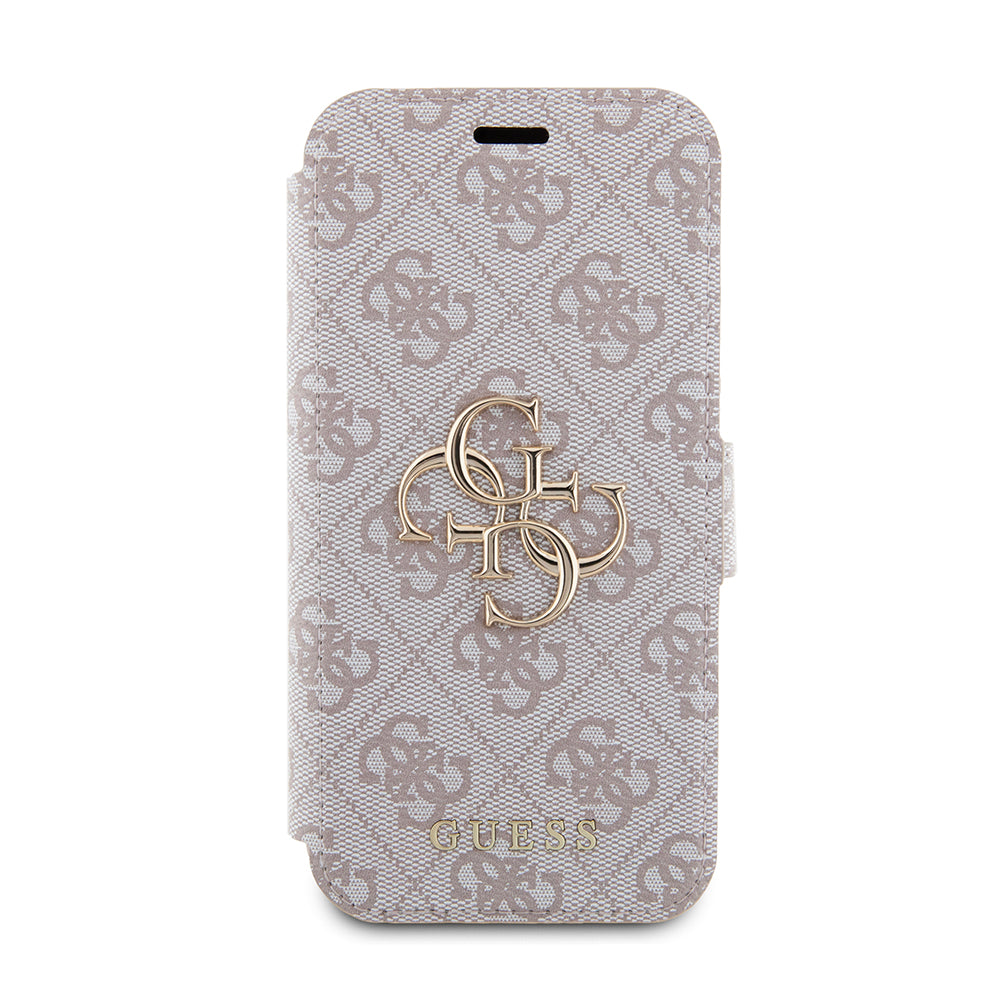Θήκη για Apple iPhone 15 Pro, Guess, 4G Book, Ροζ