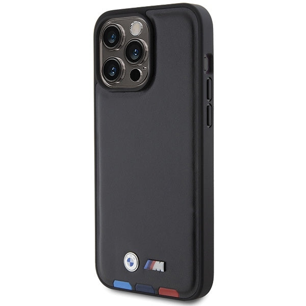 Θήκη για Apple iPhone 15 Pro Max, BMW, Stamp Tricolor, Μαύρη