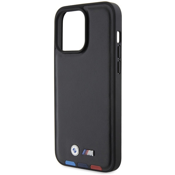 Θήκη για Apple iPhone 15 Pro Max, BMW, Stamp Tricolor, Μαύρη