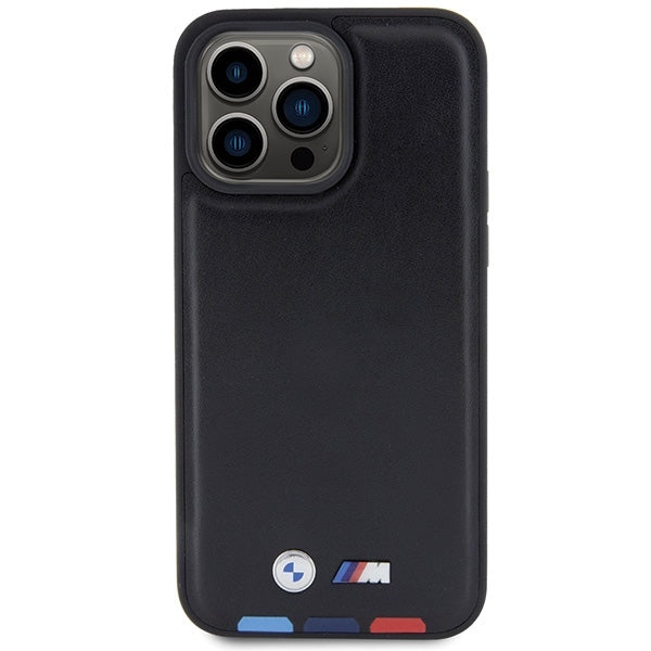 Θήκη για Apple iPhone 15 Pro Max, BMW, Stamp Tricolor, Μαύρη