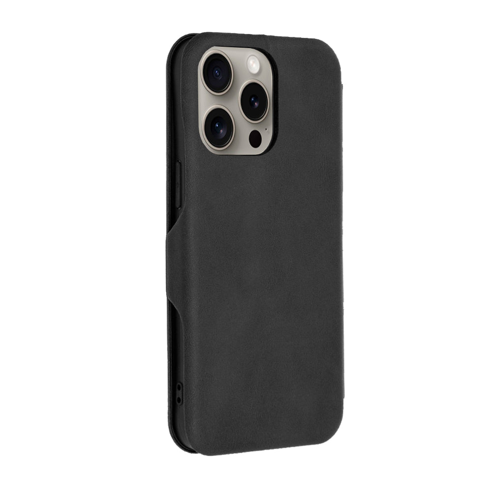 Θήκη για Apple iPhone 15 Pro Max, Techsuit, Safe Wallet Plus, Μαύρο