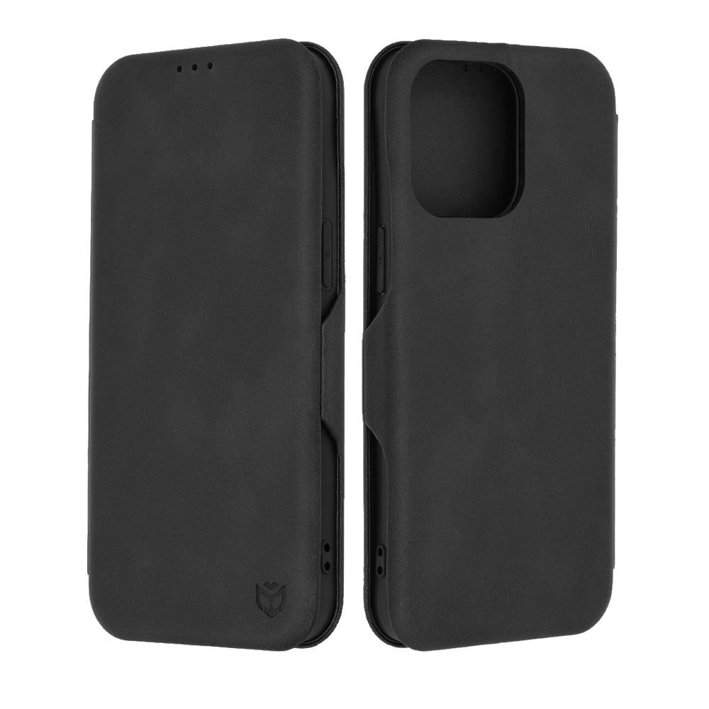 Θήκη για Apple iPhone 15 Pro Max, Techsuit, Safe Wallet Plus, Μαύρο