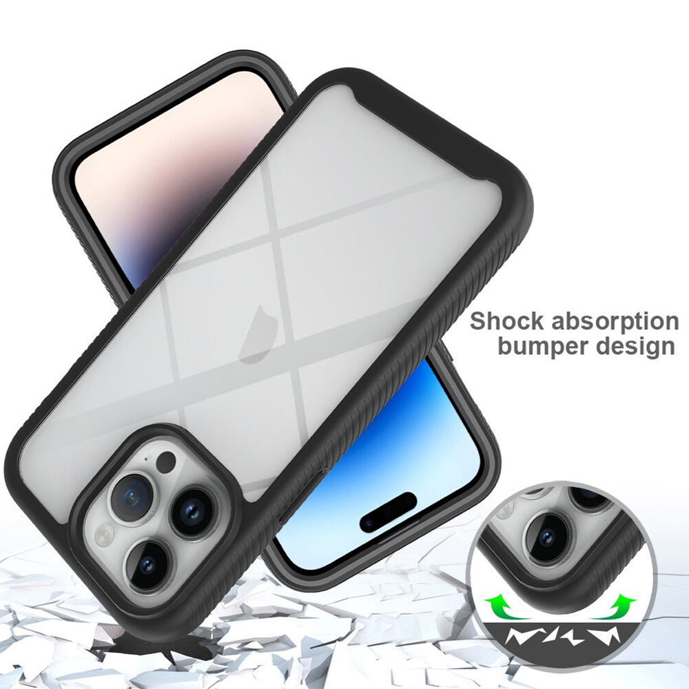 Θήκη για Apple iPhone 15 Pro, Techsuit, Defense360 Pro, Μαύρη