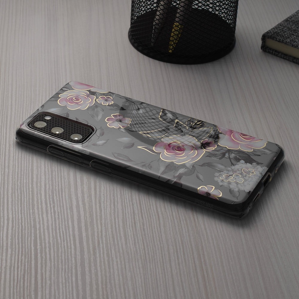 Θήκη για Apple iPhone 15 Pro, Techsuit, Marble, Γκρι
