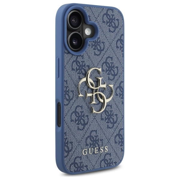 Θήκη για Apple iPhone 16, Guess, 4G Big Logo, Μπλε
