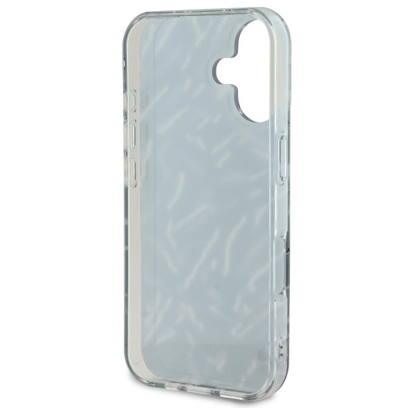 Θήκη για Apple iPhone 16, Karl Lagerfeld, Zebra with Cord Strap, Μοβ