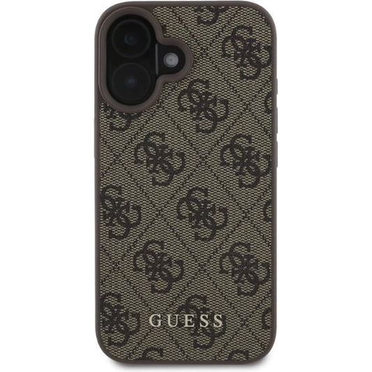 Θήκη για Apple iPhone 16 Plus, Guess, 4G Classic, Καφέ