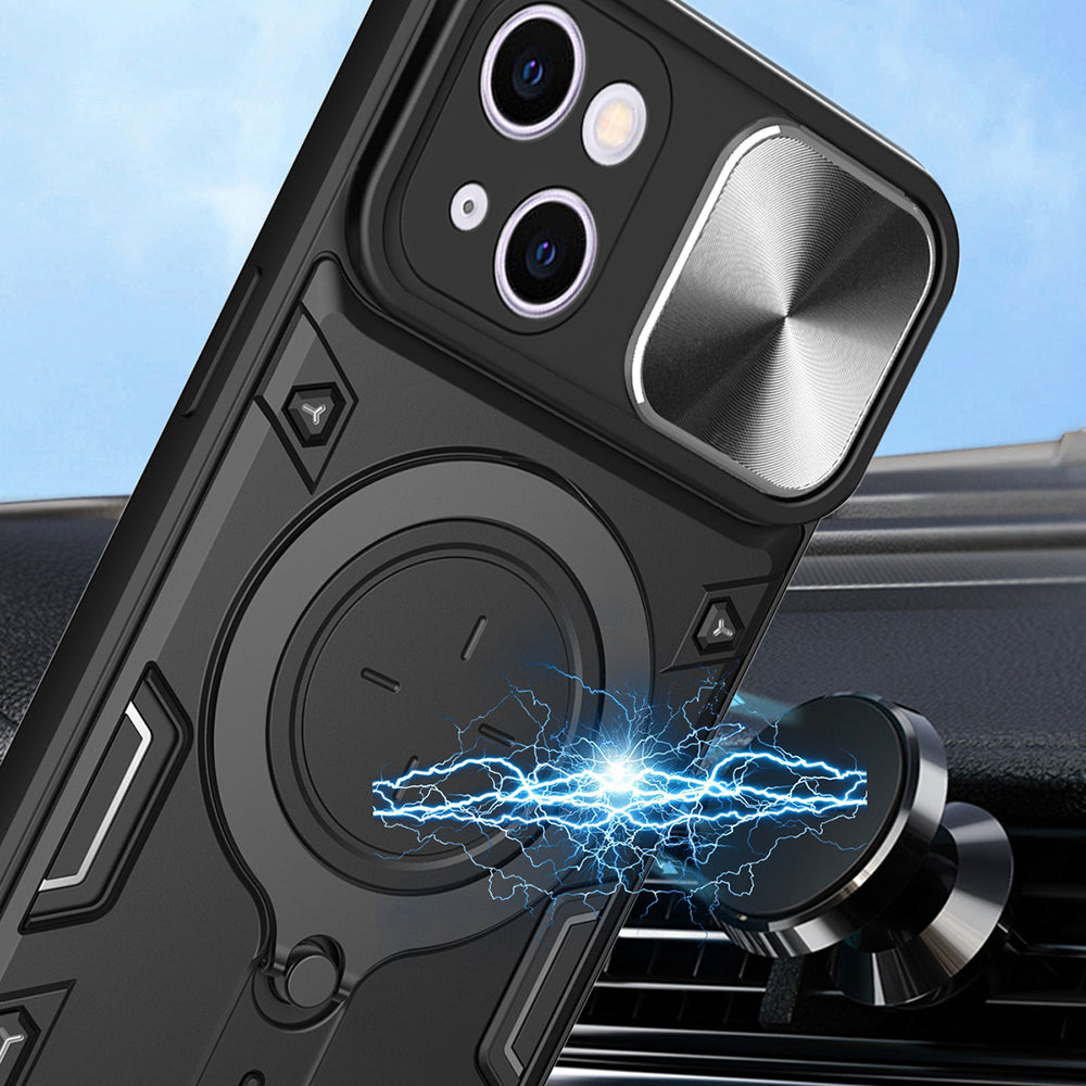 Θήκη για Apple iPhone 16 Plus, Techsuit, CamGuard Pro, Ροζ Χρυσό