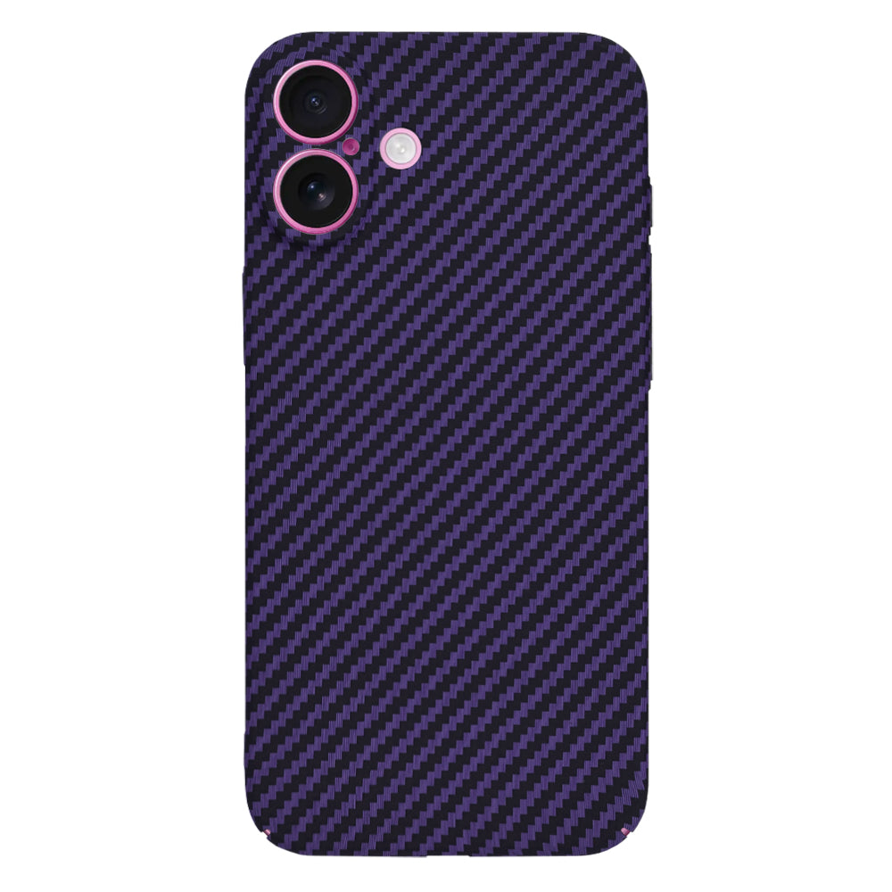 Θήκη για Apple iPhone 16 Plus, Techsuit, Carbonite FiberShell, Μωβ
