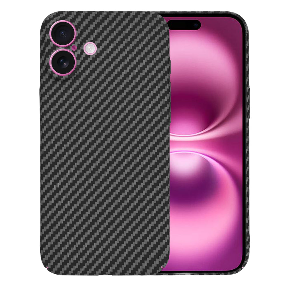 Θήκη για Apple iPhone 16 Plus, Techsuit, Carbonite FiberShell, Μαύρο