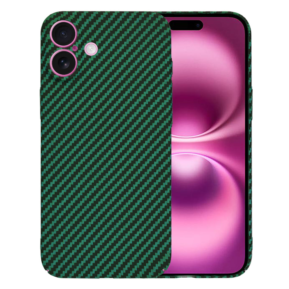 Θήκη για Apple iPhone 16 Plus, Techsuit, Carbonite FiberShell, Πράσινο