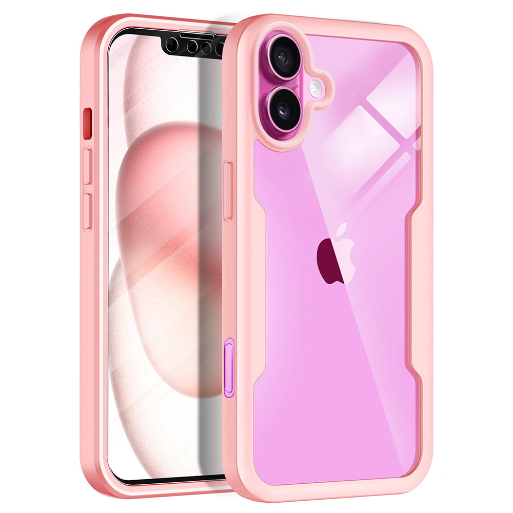 Θήκη για Apple iPhone 16 Plus, Techsuit, ColorVerse 360, Ροζ