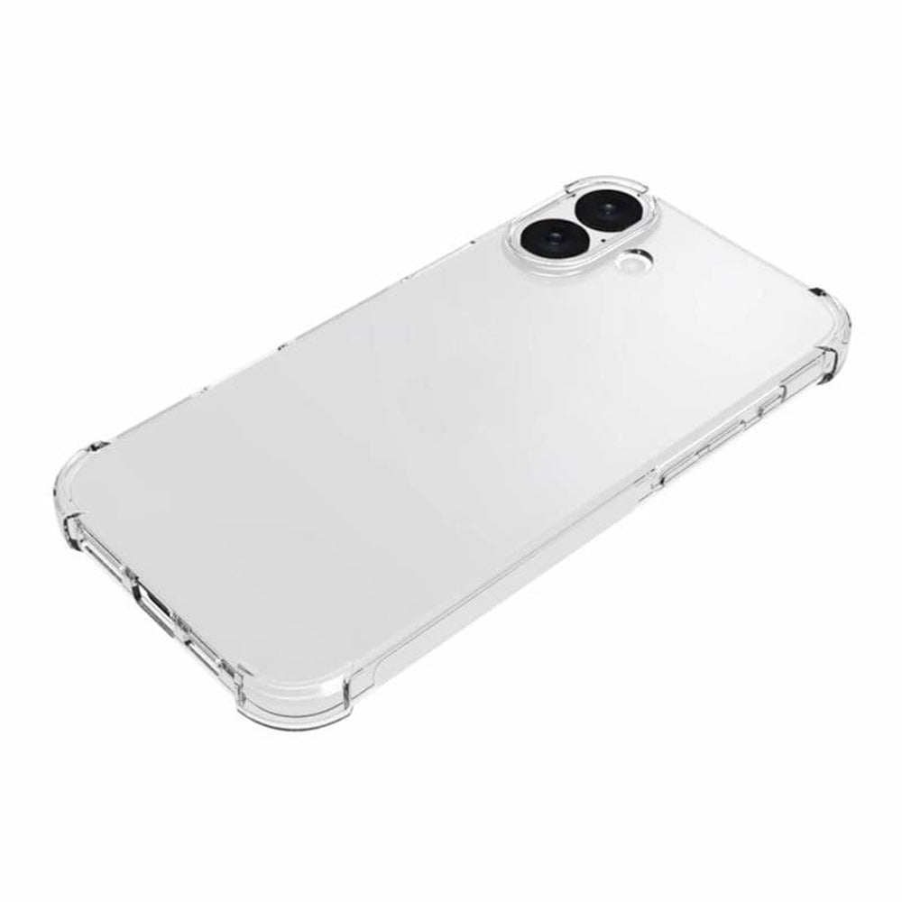 Θήκη για Apple iPhone 16 Plus, Techsuit, Ανθεκτική σε Κρούσεις Διαφανής (Μεγάλη Οπή Φακού), Διαφανής