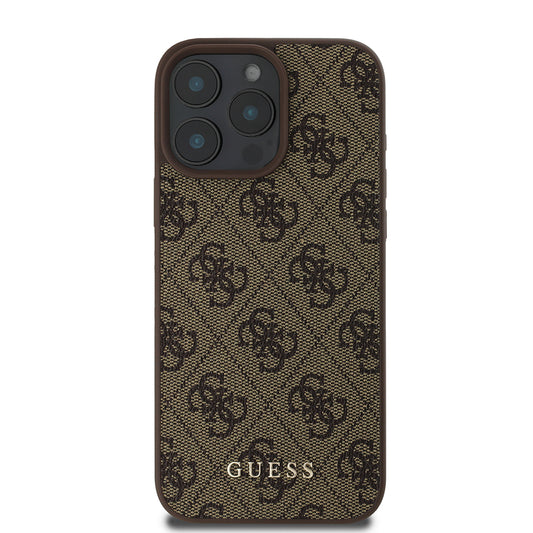 Θήκη για Apple iPhone 16 Pro, Guess, 4G Classic, Μαύρη