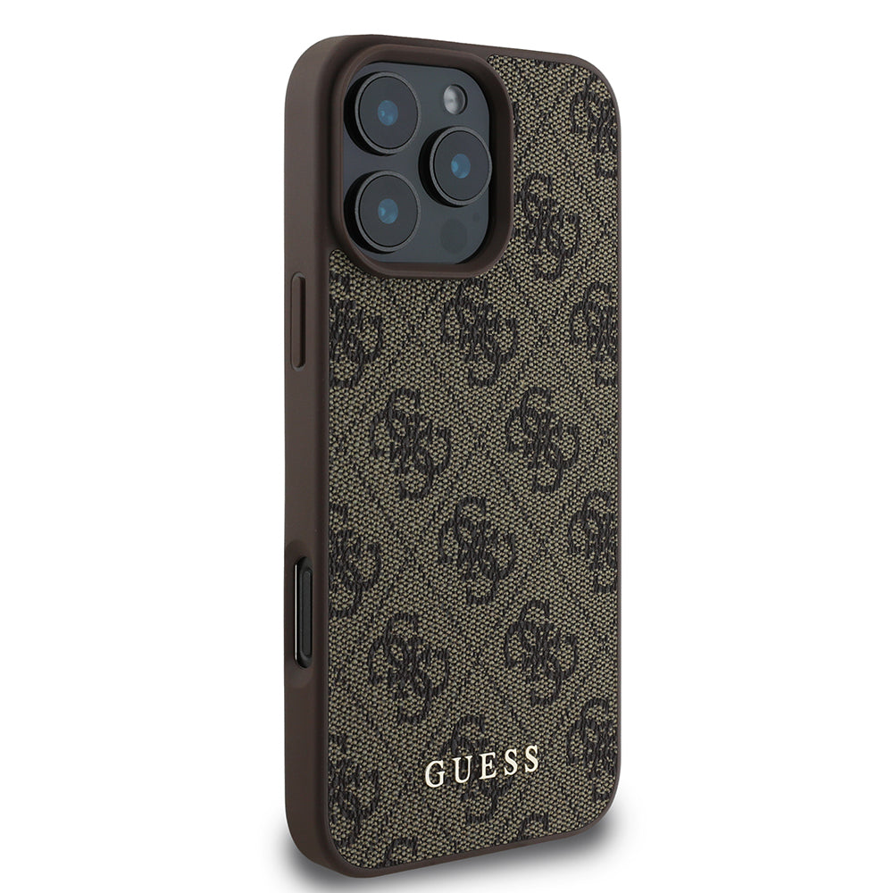 Θήκη για Apple iPhone 16 Pro, Guess, 4G Classic, Μαύρη
