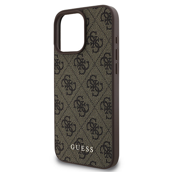 Case for Apple iPhone 16 Pro, Guess, 4G Classic, Pink