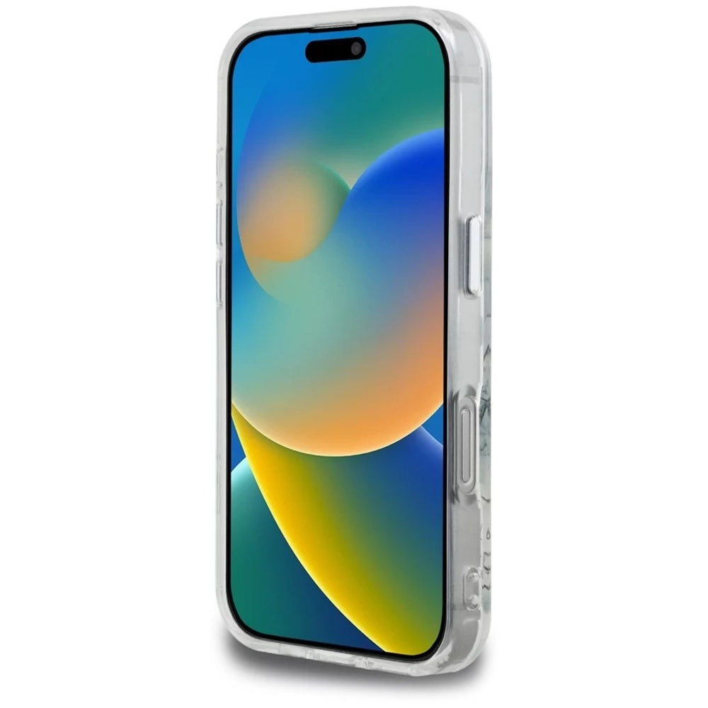 Θήκη για Apple iPhone 16 Pro, Karl Lagerfeld, IML Sketched Graphic Logo, Διαφανής