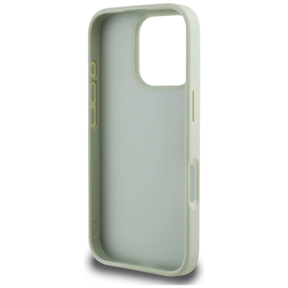 Θήκη για Apple iPhone 16 Pro Max, Guess, Grained Big 4G Logo Small Classic Logo, Πράσινο.