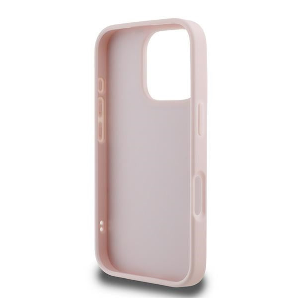 Θήκη για Apple iPhone 16 Pro Max, Karl Lagerfeld, Diagonal Quilted Script, Ροζ