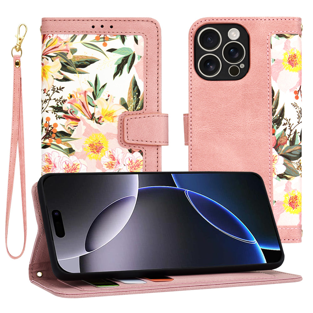 Θήκη για Apple iPhone 16 Pro Max, Techsuit, FlipCraft, Ροζ