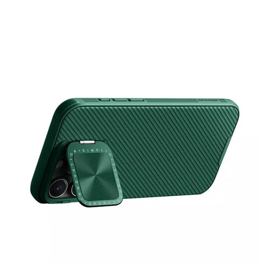 Θήκη για Apple iPhone 16 Pro, Nillkin, CamShield Prop, Πράσινο