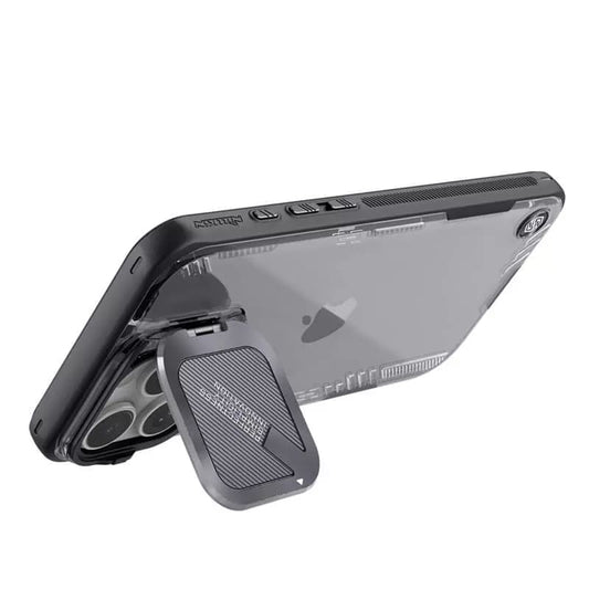 Θήκη για Apple iPhone 16 Pro, Nillkin, Iceblade Prop (χωρίς άνοιγμα για κάμερα), Μαύρη