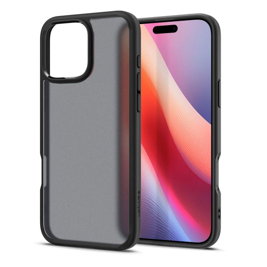 Θήκη για Apple iPhone 16 Pro, Spigen, Ultra Hybrid, Μαύρο Σατινέ ACS08124