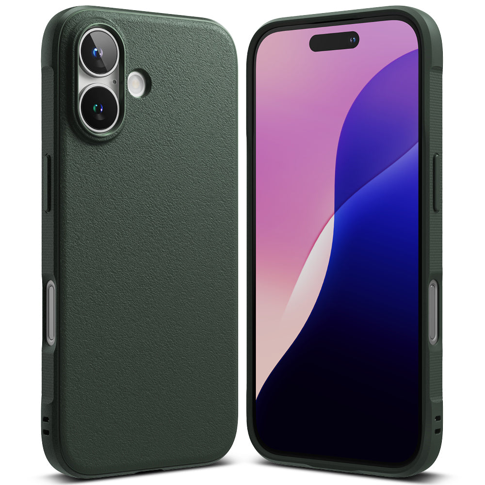 Θήκη για Apple iPhone 16, Ringke, Όνυξ, Σκούρο Πράσινο