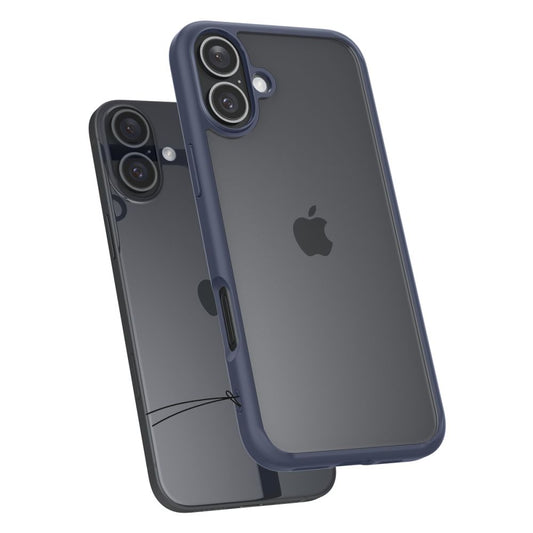 Case for Apple iPhone 16, Spigen, Ultra Hybrid, Navy Blue