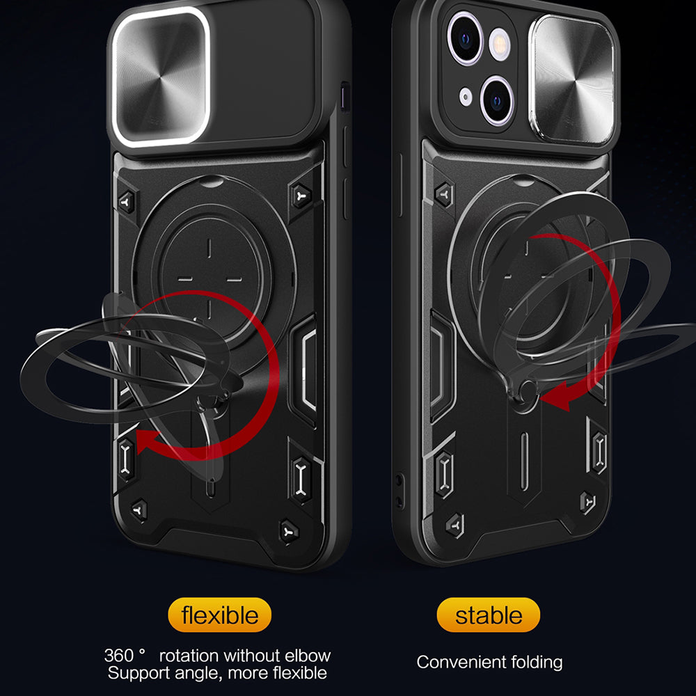 Θήκη για Apple iPhone 16, Techsuit, CamGuard Pro, Ροζ Χρυσό