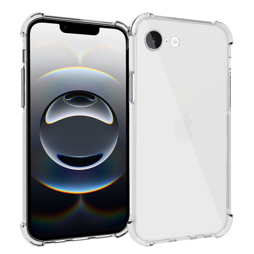 Θήκη για Apple iPhone 17e / 16e, Techsuit, Ανθεκτική σε Κρούσεις Διαφανής, Διάφανη