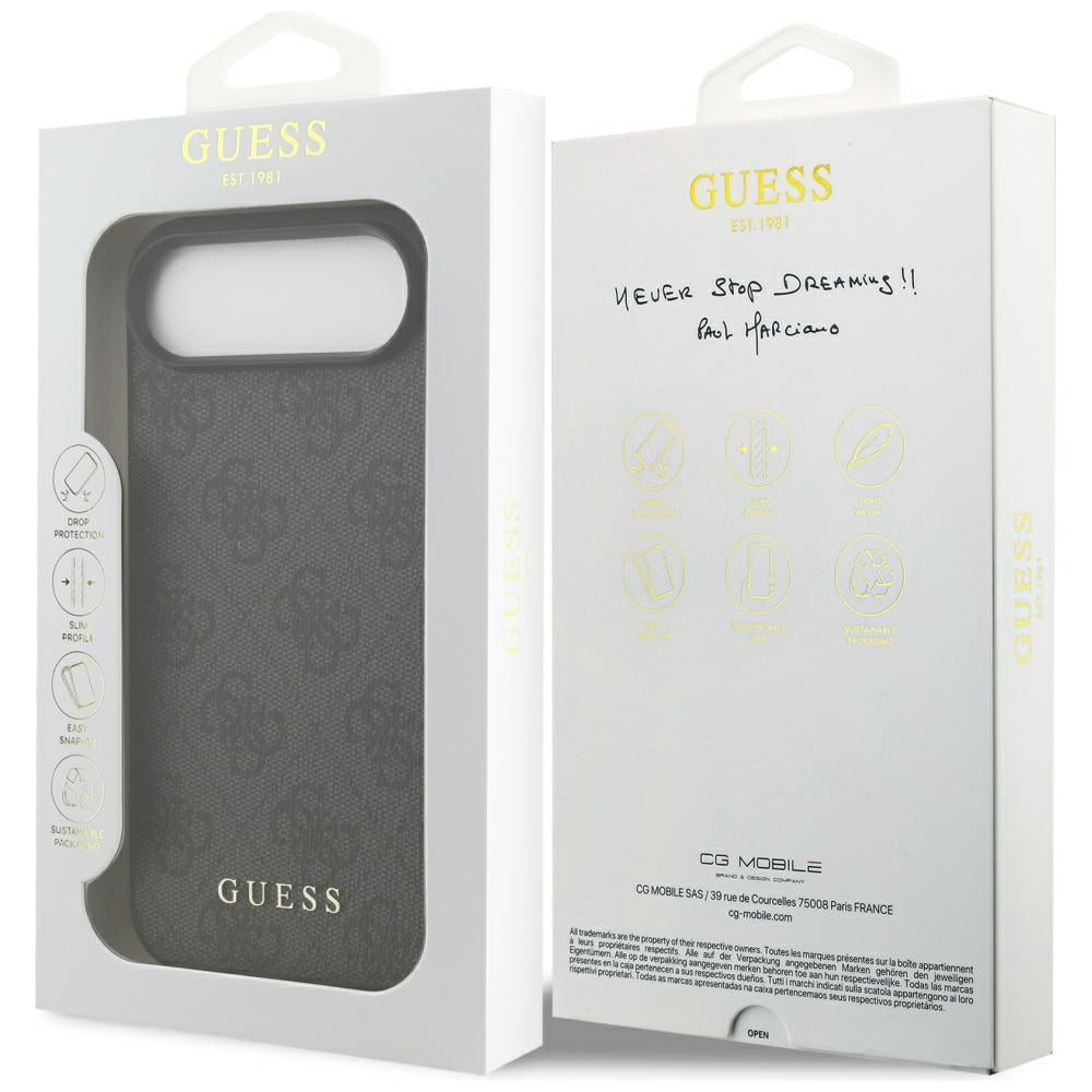 Θήκη για Apple iPhone 17 Air, Guess, 4G Classic, Μαύρη