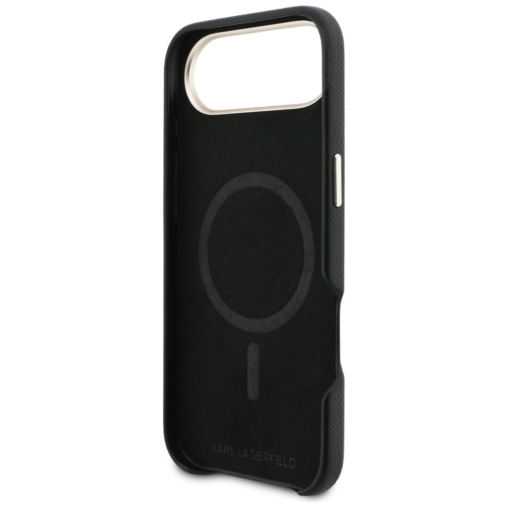 Θήκη για Apple iPhone 17 Air, Karl Lagerfeld, Karl Head Logo, Μαύρη
