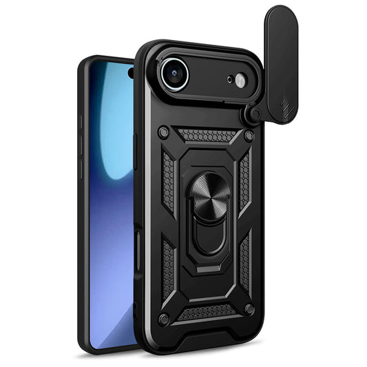 Θήκη για Apple iPhone 17 Air, Techsuit, CamShield, Μαύρη