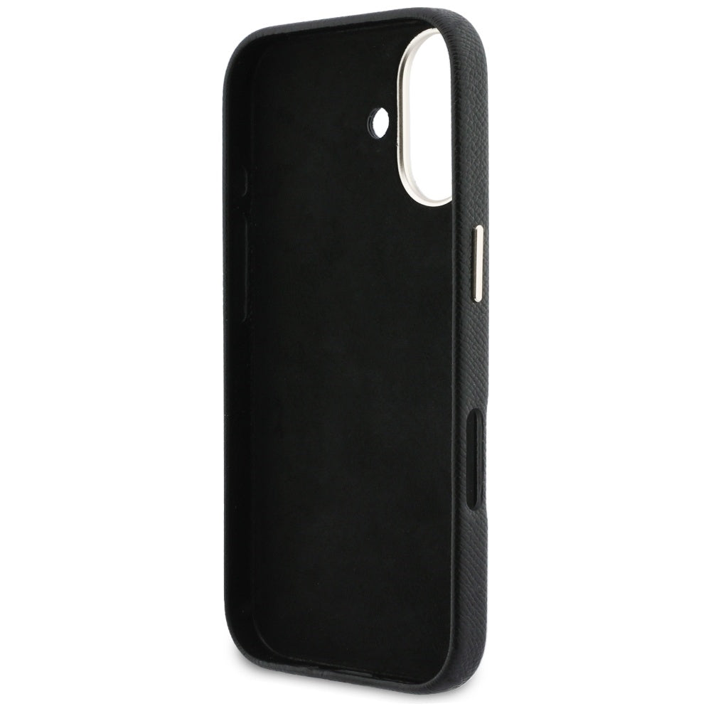 Θήκη για Apple iPhone 17, Guess, Resin Logo, Μαύρη