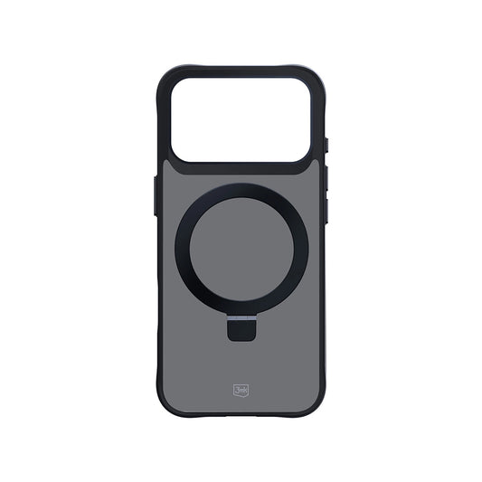 Θήκη για Apple iPhone 17 Pro, 3MK, Smoke MagStand, Μαύρη