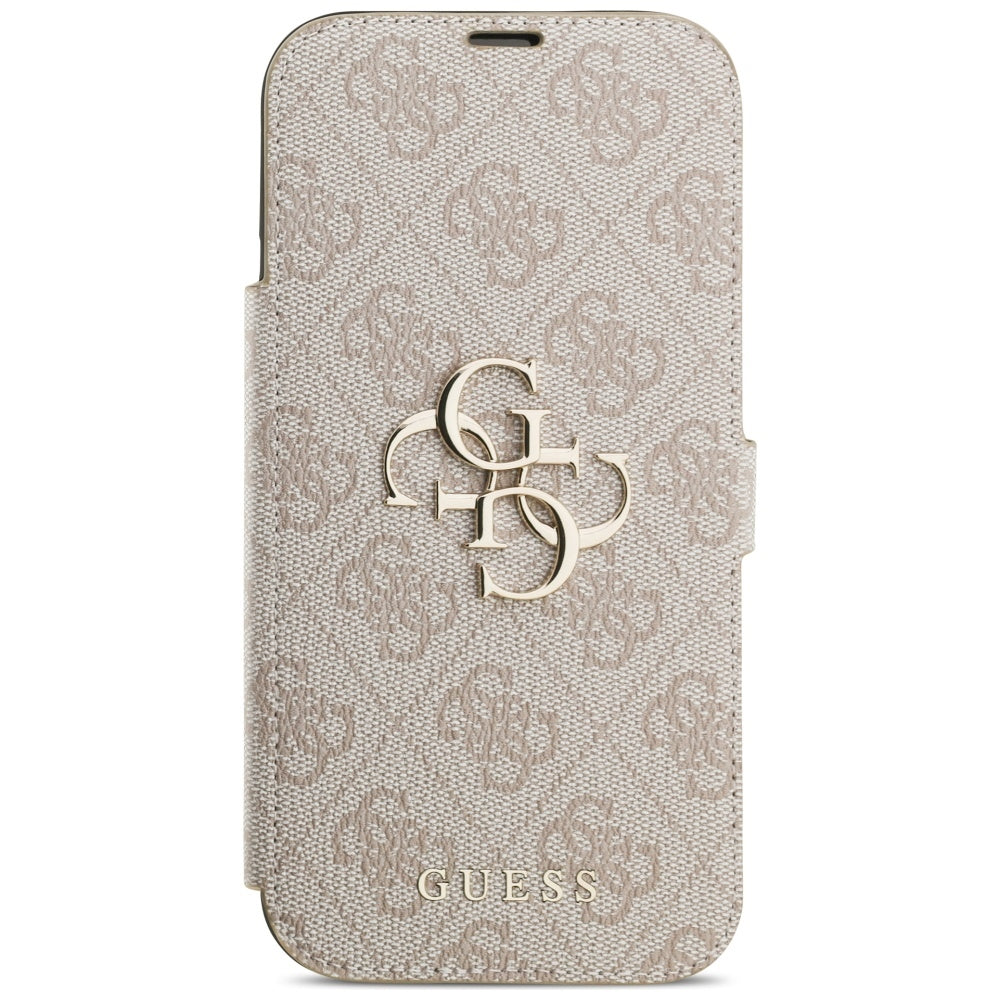 Case for Apple iPhone 17 Pro, Guess, 4G Metal Logo, Pink