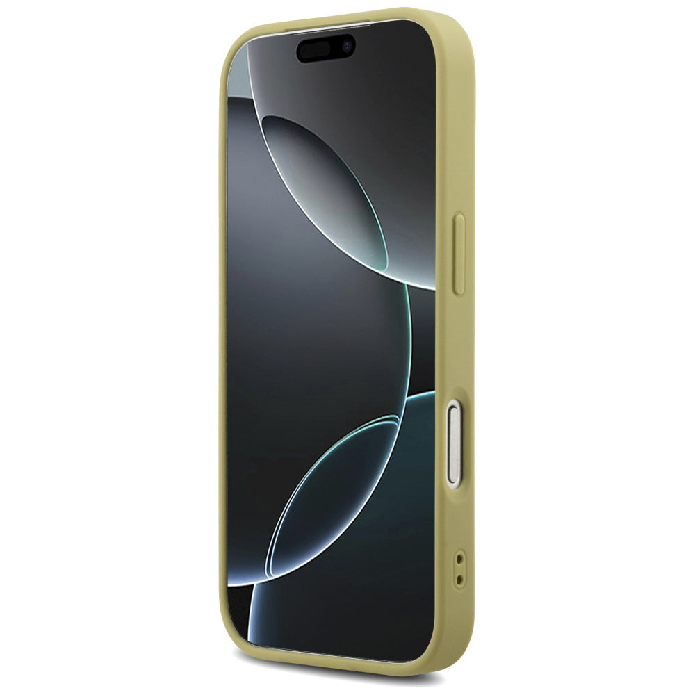 Θήκη για Apple iPhone 17 Pro, Guess, Fixed Glitter Big 4G, Χρυσή