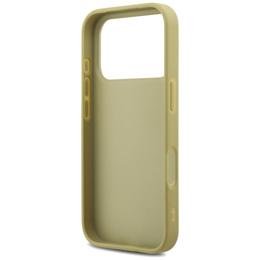 Θήκη για Apple iPhone 17 Pro, Guess, Fixed Glitter Big 4G, Χρυσή