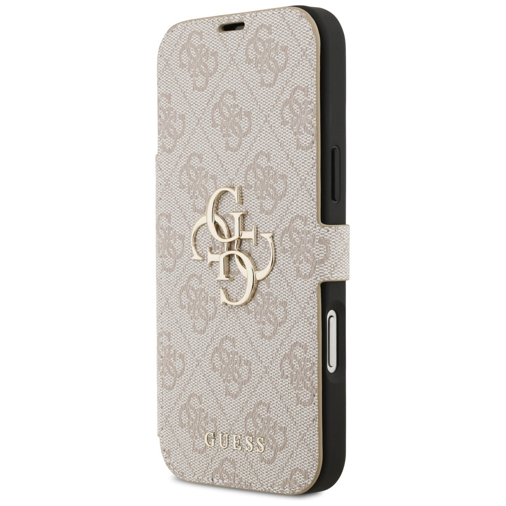 Θήκη για Apple iPhone 17 Pro Max, Guess, 4G Metal Logo, Ροζ