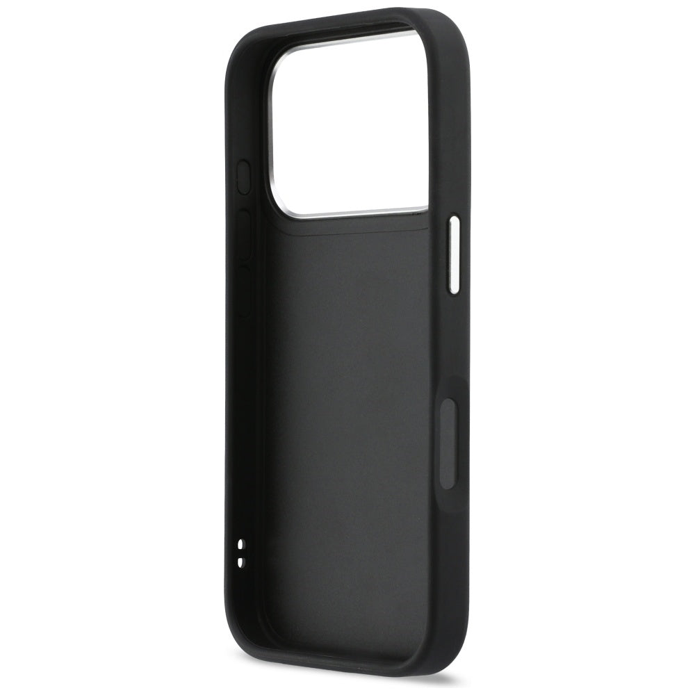Θήκη για Apple iPhone 17 Pro Max, Karl Lagerfeld, Karl & Choupette Εκτύπωση με Τσέπη, Μαύρη