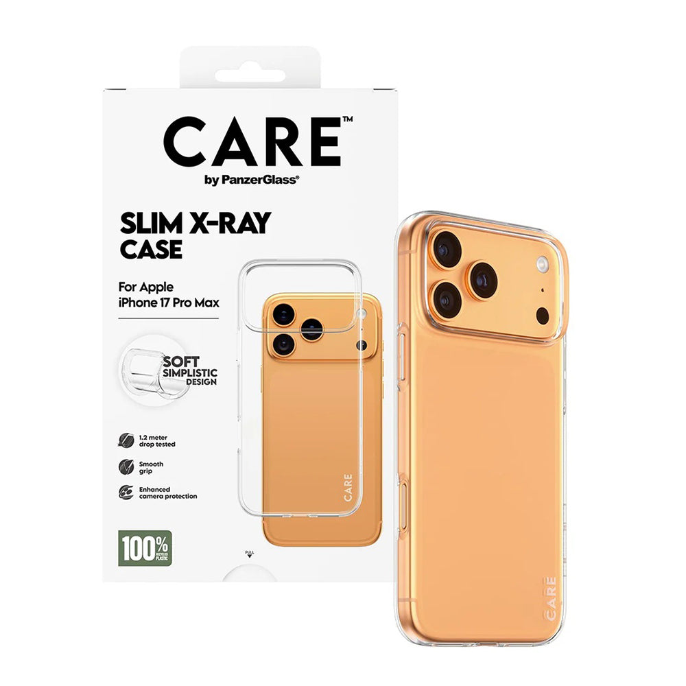 Θήκη για Apple iPhone 17 Pro Max, PanzerGlass, Care Fashionable X-ray, Διαφανής