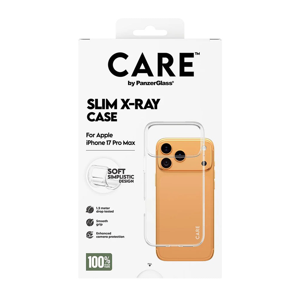 Θήκη για Apple iPhone 17 Pro Max, PanzerGlass, Care Fashionable X-ray, Διαφανής