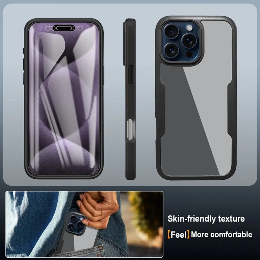 Case for Apple iPhone 17 Pro Max, Techsuit, ColorVerse 360, Blue