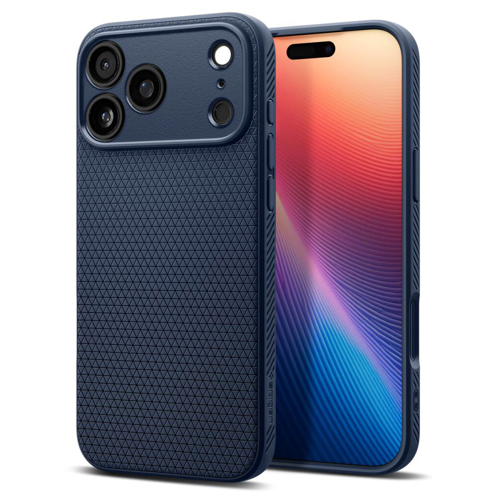 Θήκη για Apple iPhone 17 Pro, Spigen, Liquid Air, Μπλε Ναυτικό