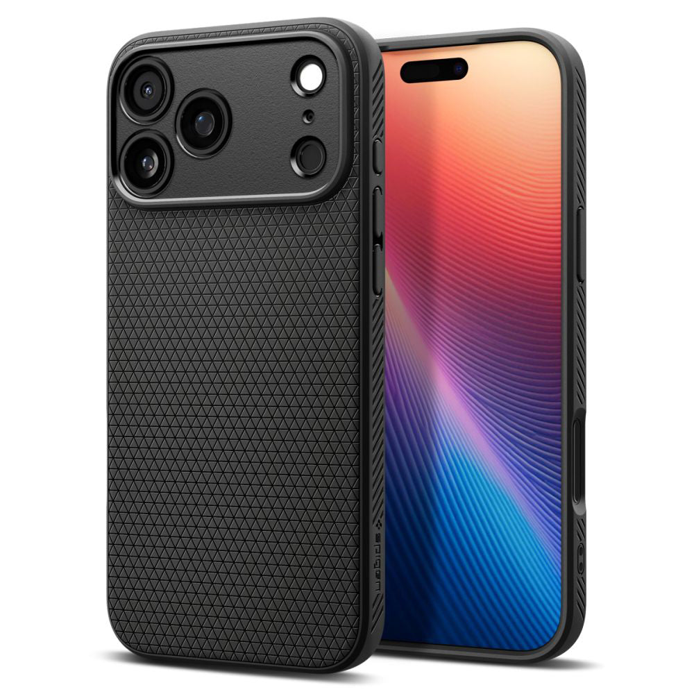 Θήκη για Apple iPhone 17 Pro, Spigen, Liquid Air, Ματ Μαύρο ACS10331