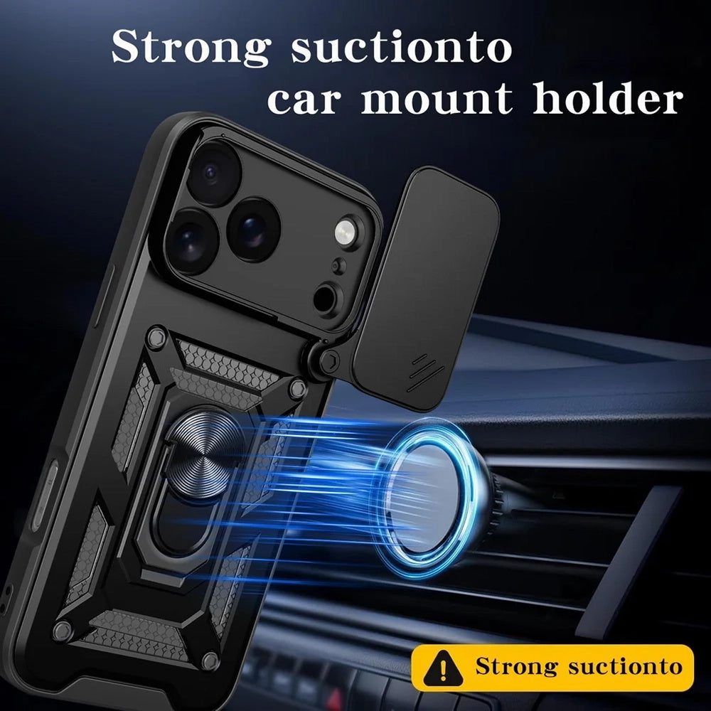 Θήκη για Apple iPhone 17 Pro, Techsuit, CamShield, Πράσινη